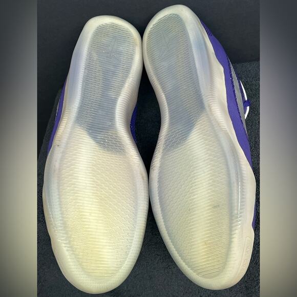 Nike Kobe 11 XI Elite Low Team Bank Court Purple 856485-551 Men’s SZ 18 NWOB - Picture 7 of 9